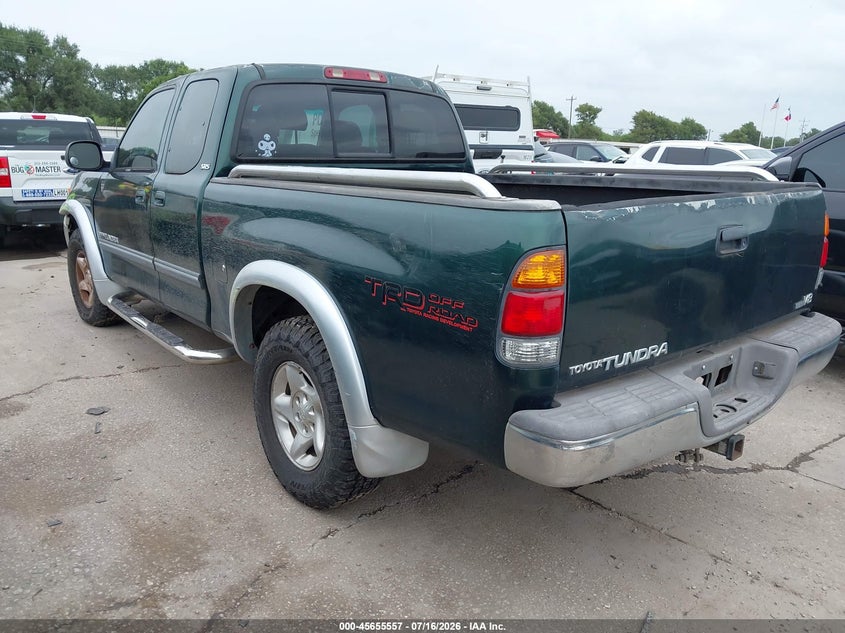 2001 Toyota Tundra VIN 5TBBT441X1S189693 IAAI salvage auction — NORMAL WEAR, Original (Texas), sold $1,625 on 2026-07-28 (photo 3)