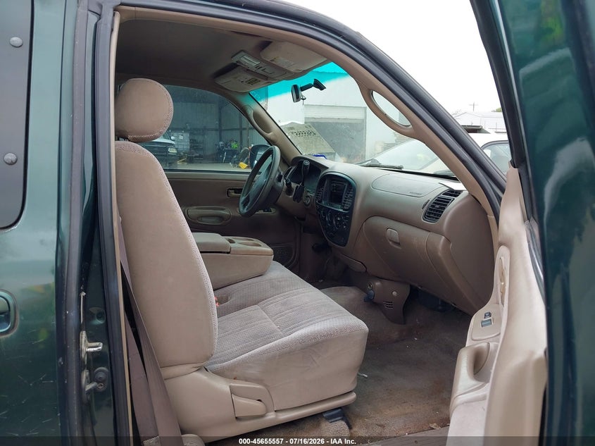 2001 Toyota Tundra VIN 5TBBT441X1S189693 IAAI salvage auction — NORMAL WEAR, Original (Texas), sold $1,625 on 2026-07-28 (photo 5)