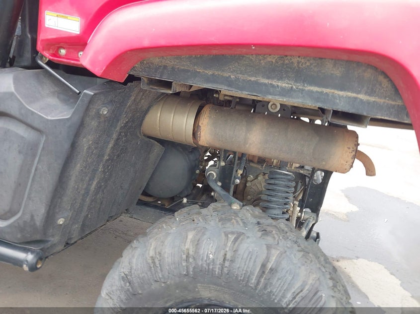 2015 Yamaha VIN 5Y4AM75Y7FA100302 IAAI salvage auction — FRONT END, Wait Title, sold $3,000 on 2026-08-25 (photo 9)