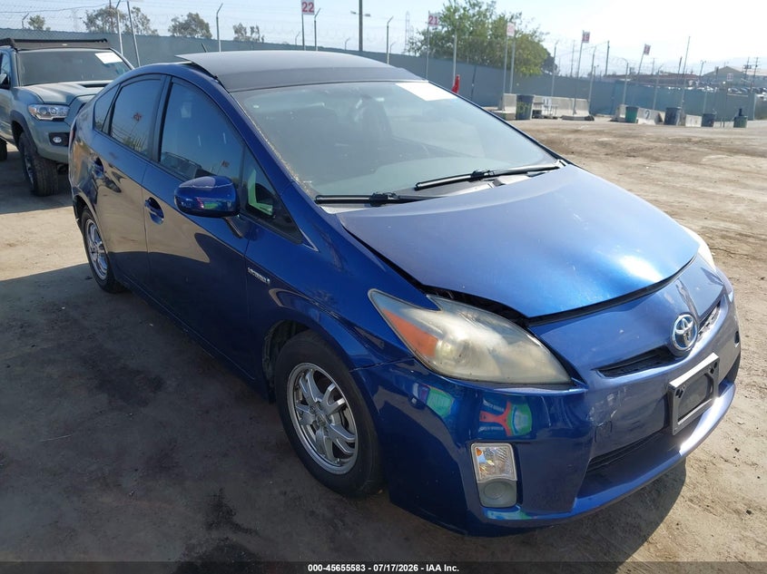 2010 Toyota Prius VIN JTDKN3DU7A0195492 IAAI salvage auction — REAR END, Salvage (California), sold $25 on 2026-07-29 (photo 1)