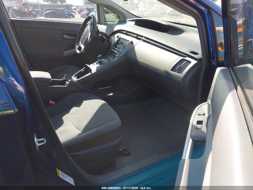 2010 Toyota Prius VIN JTDKN3DU7A0195492 IAAI salvage auction — REAR END, Salvage (California), sold $25 on 2026-07-29 (photo 5)