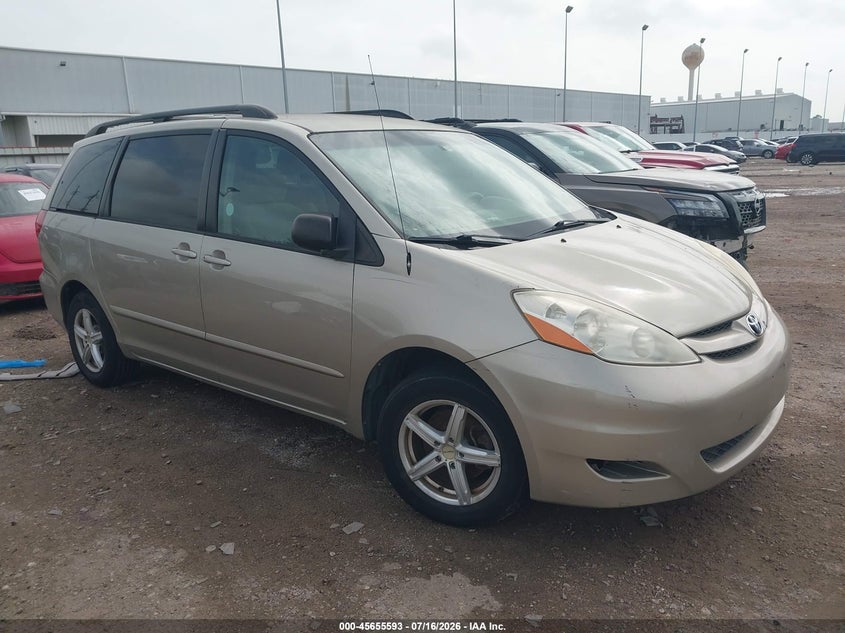 2008 Toyota Sienna VIN 5TDZK23C58S122607 IAAI salvage auction — NORMAL WEAR, Original (Texas), sold $900 on 2026-07-23 (photo 1)