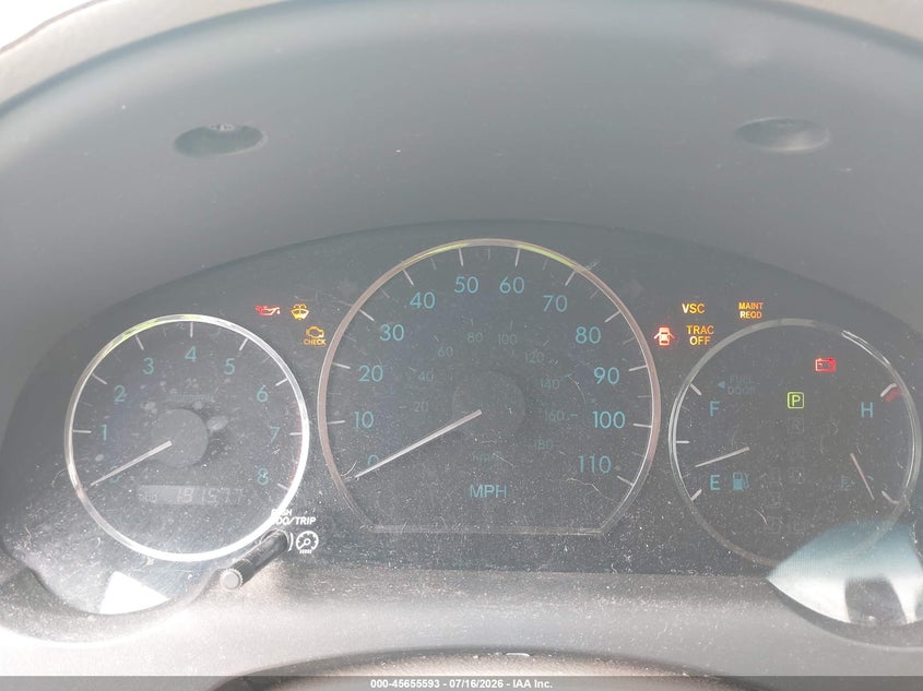 2008 Toyota Sienna VIN 5TDZK23C58S122607 IAAI salvage auction — NORMAL WEAR, Original (Texas), sold $900 on 2026-07-23 (photo 7)
