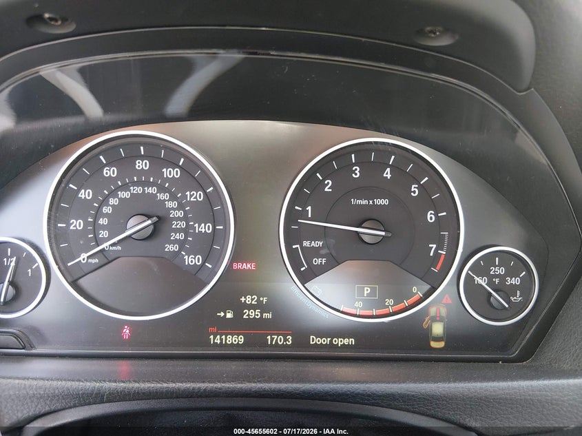 2015 BMW 3er VIN WBA3B1G52FNT04860 IAAI salvage auction — FRONT & REAR, Salvage (California), sold $1,150 on 2026-07-30 (photo 7)