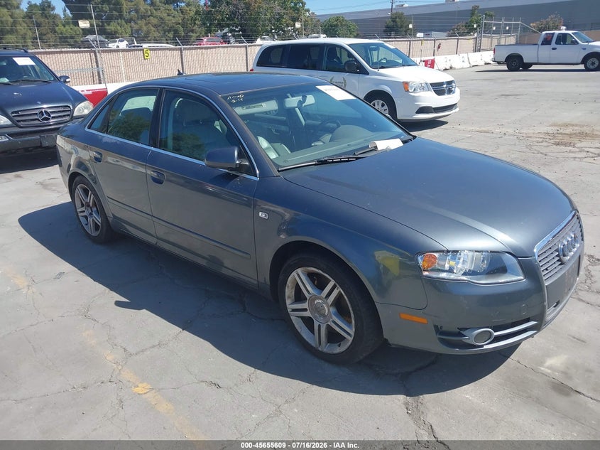 2007 Audi A4 VIN WAUDF78EX7A115358 IAAI salvage auction — NORMAL WEAR, Salvage Title - Dealer (California), sold $25 on 2026-07-29 (photo 6)