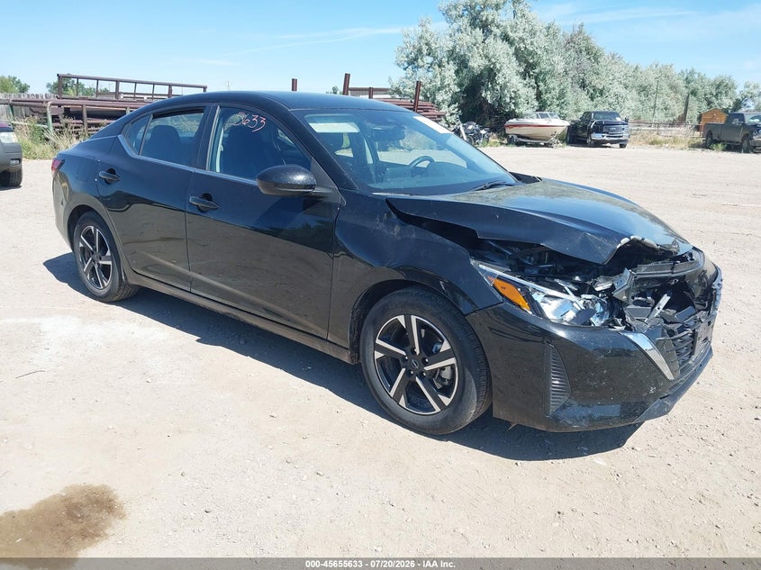 2025 Nissan Sentra VIN 3N1AB8CV2SY275935 IAAI salvage auction — FRONT END, Enterprise Vehicles Clear Only (California), sold $8,550 on 2026-07-23 (photo 1)