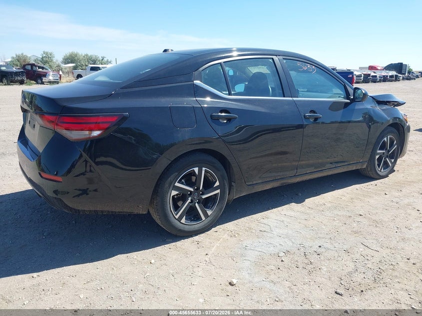 2025 Nissan Sentra VIN 3N1AB8CV2SY275935 IAAI salvage auction — FRONT END, Enterprise Vehicles Clear Only (California), sold $8,550 on 2026-07-23 (photo 4)