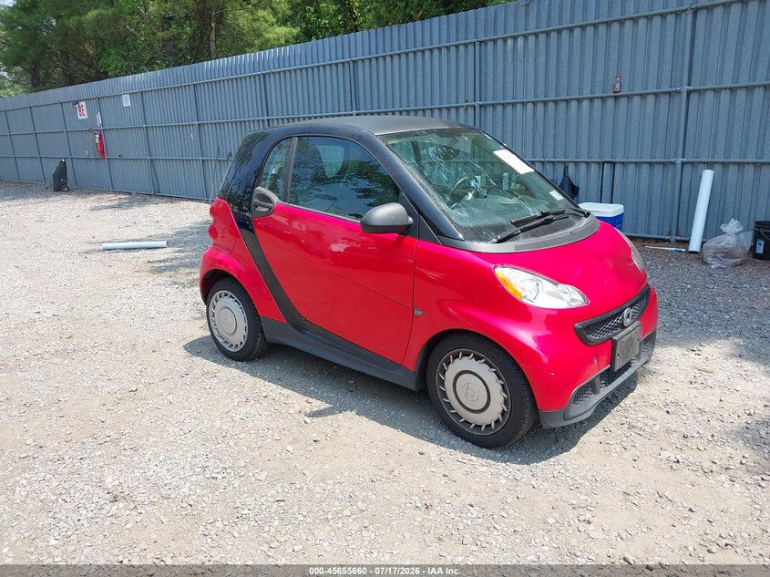 2014 Smart Fortwo VIN WMEEJ3BA9EK739018 IAAI salvage auction — NORMAL WEAR, Salvage Title, sold $275 on 2026-07-29 (photo 1)