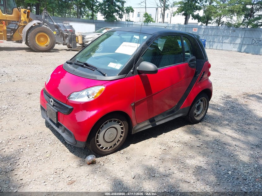 2014 Smart Fortwo VIN WMEEJ3BA9EK739018 IAAI salvage auction — NORMAL WEAR, Salvage Title, sold $275 on 2026-07-29 (photo 2)