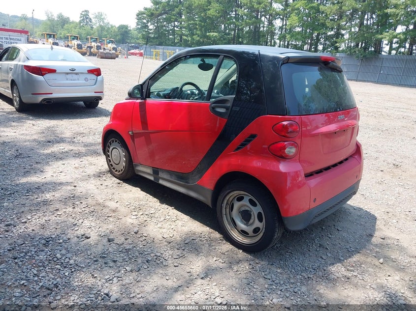 2014 Smart Fortwo VIN WMEEJ3BA9EK739018 IAAI salvage auction — NORMAL WEAR, Salvage Title, sold $275 on 2026-07-29 (photo 3)