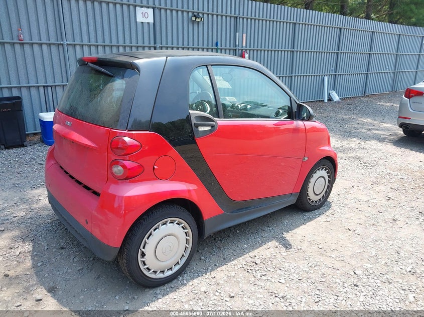 2014 Smart Fortwo VIN WMEEJ3BA9EK739018 IAAI salvage auction — NORMAL WEAR, Salvage Title, sold $275 on 2026-07-29 (photo 4)