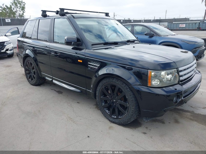 2008 Land rover Range rover sport VIN SALSH23428A130579 IAAI salvage auction — FRONT END, Clear - Dealer Only (California), sold $50 on 2026-07-29 (photo 1)