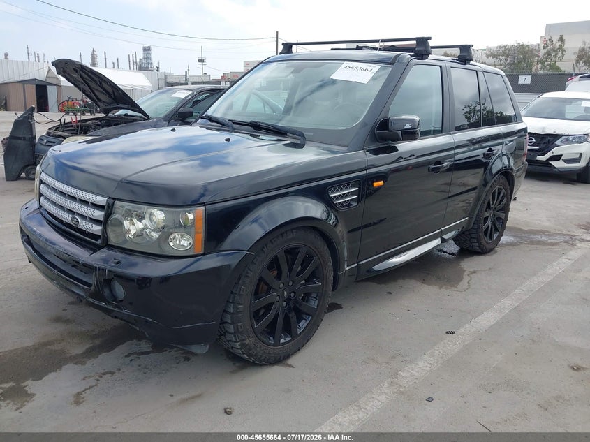2008 Land rover Range rover sport VIN SALSH23428A130579 IAAI salvage auction — FRONT END, Clear - Dealer Only (California), sold $50 on 2026-07-29 (photo 2)