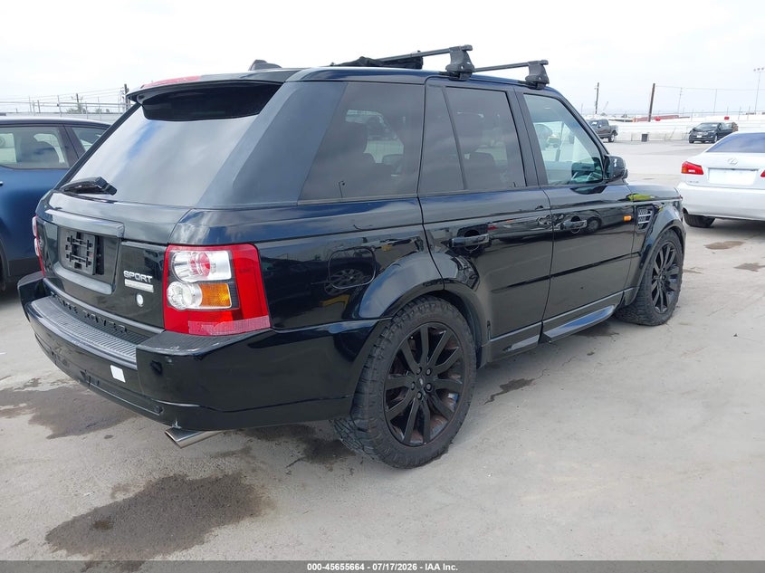 2008 Land rover Range rover sport VIN SALSH23428A130579 IAAI salvage auction — FRONT END, Clear - Dealer Only (California), sold $50 on 2026-07-29 (photo 4)