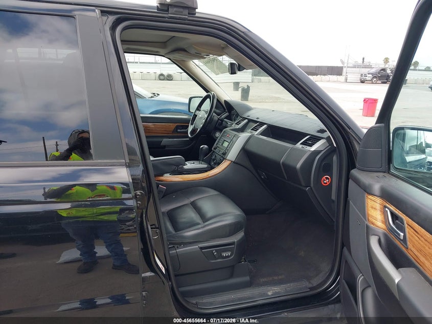 2008 Land rover Range rover sport VIN SALSH23428A130579 IAAI salvage auction — FRONT END, Clear - Dealer Only (California), sold $50 on 2026-07-29 (photo 5)