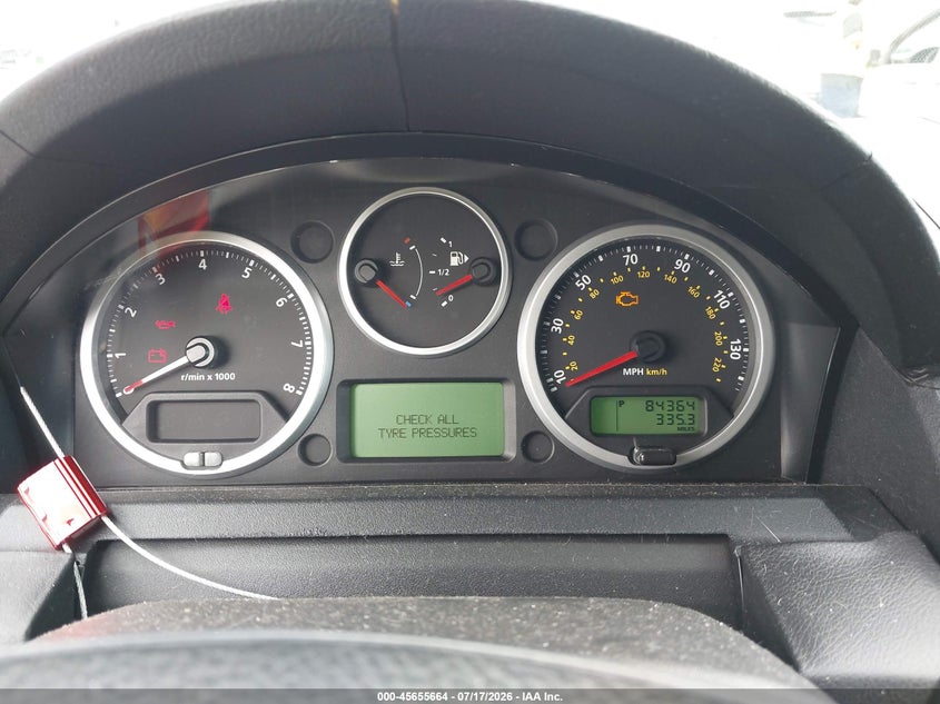 2008 Land rover Range rover sport VIN SALSH23428A130579 IAAI salvage auction — FRONT END, Clear - Dealer Only (California), sold $50 on 2026-07-29 (photo 7)
