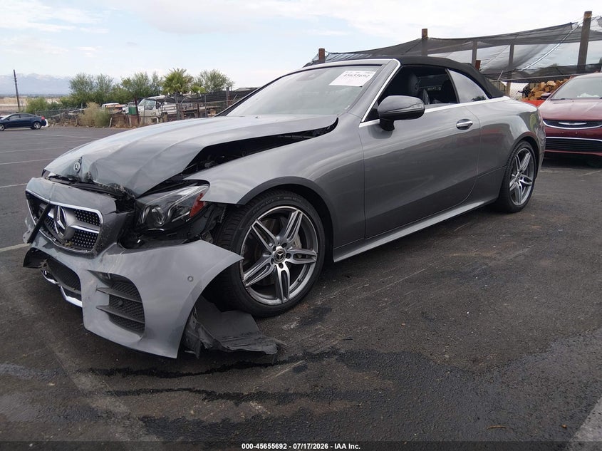 2018 Mercedes-benz E-klasse VIN WDD1K6FB1JF049660 IAAI salvage auction — FRONT END, Salvage (Nevada), sold $7,300 on 2026-08-06 (photo 2)