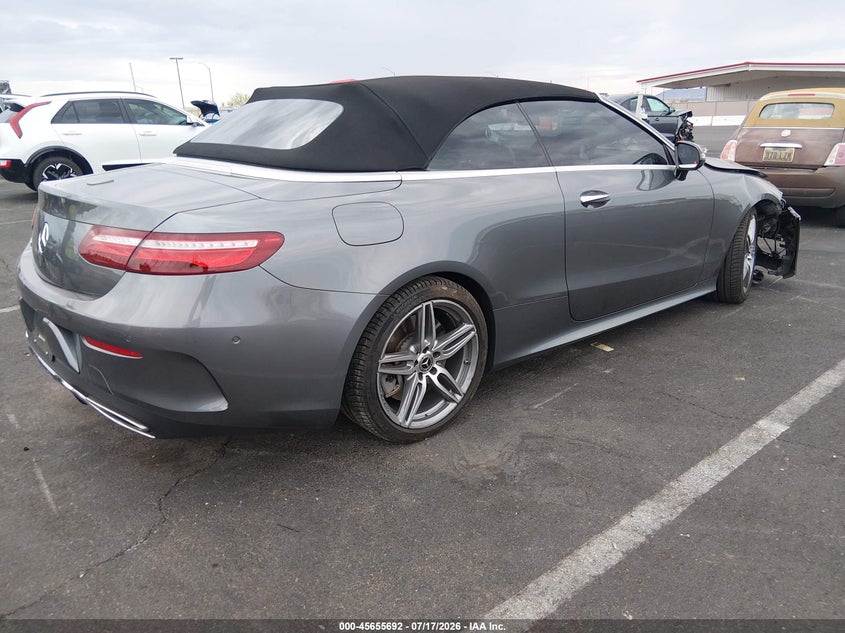 2018 Mercedes-benz E-klasse VIN WDD1K6FB1JF049660 IAAI salvage auction — FRONT END, Salvage (Nevada), sold $7,300 on 2026-08-06 (photo 4)