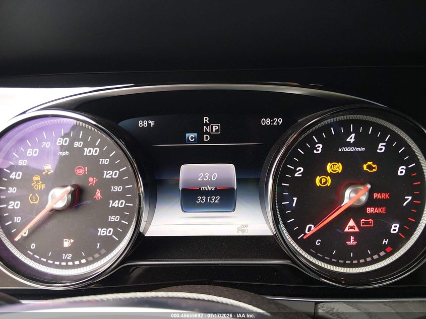 2018 Mercedes-benz E-klasse VIN WDD1K6FB1JF049660 IAAI salvage auction — FRONT END, Salvage (Nevada), sold $7,300 on 2026-08-06 (photo 7)