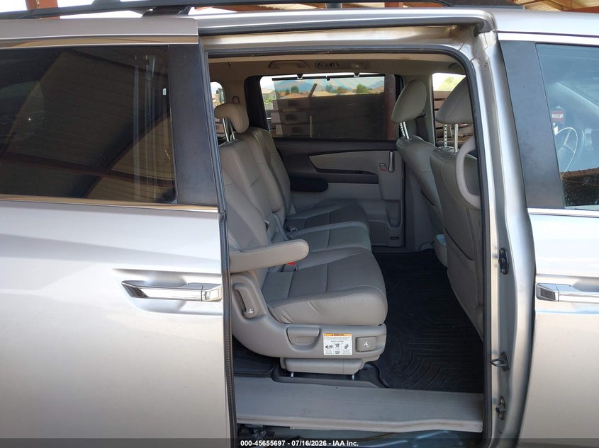 2013 Honda Odyssey VIN 5FNRL5H61DB086320 IAAI salvage auction — REAR END, Salvage Title, sold $1,600 on 2026-07-29 (photo 8)