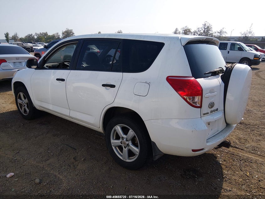 2008 Toyota Rav4 VIN JTMBD33V986076654 IAAI salvage auction — NORMAL WEAR, Clear (Colorado), sold $675 on 2026-07-27 (photo 3)
