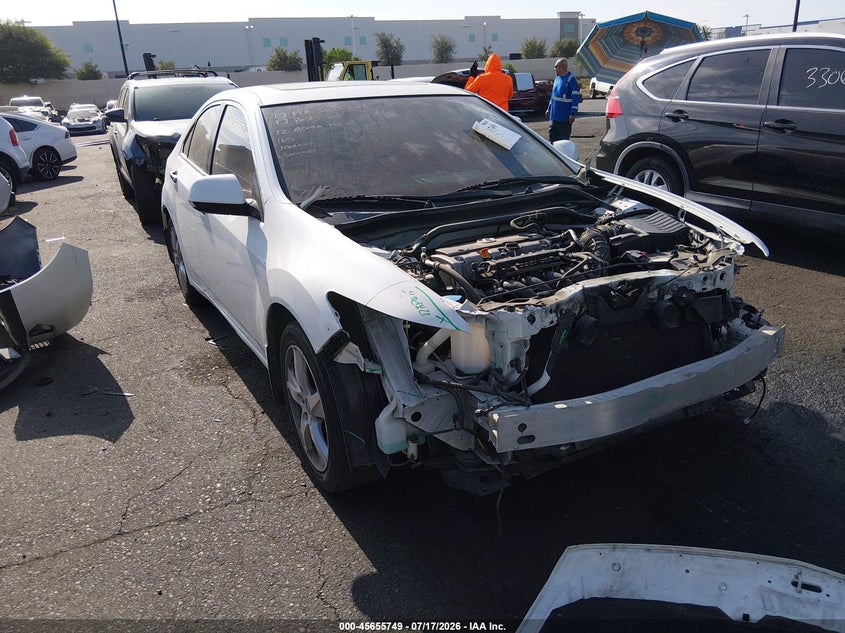 2012 Acura Tsx VIN JH4CU2F61CC013060 IAAI salvage auction — FRONT END, Salvage Certificate (California), sold $1,975 on 2026-07-31 (photo 1)