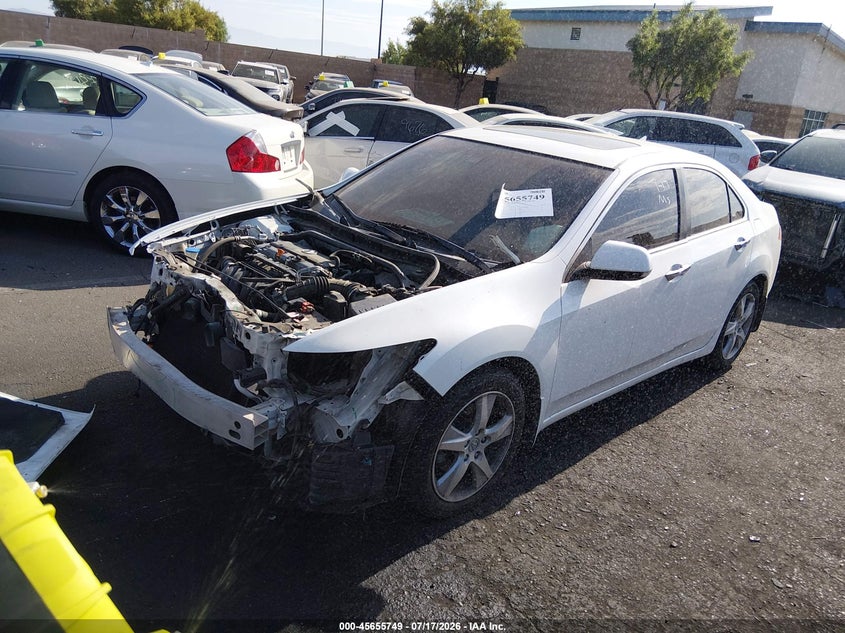 2012 Acura Tsx VIN JH4CU2F61CC013060 IAAI salvage auction — FRONT END, Salvage Certificate (California), sold $1,975 on 2026-07-31 (photo 2)