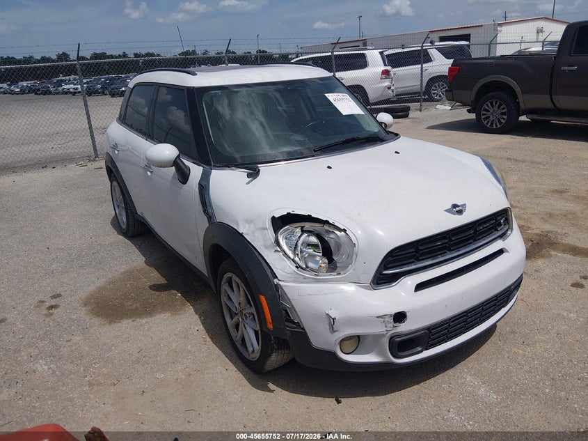 2016 Mini Countryman VIN WMWZC3C51GWT09746 IAAI salvage auction — RIGHT FRONT, Salvage (Louisiana), sold $800 on 2026-08-04 (photo 1)