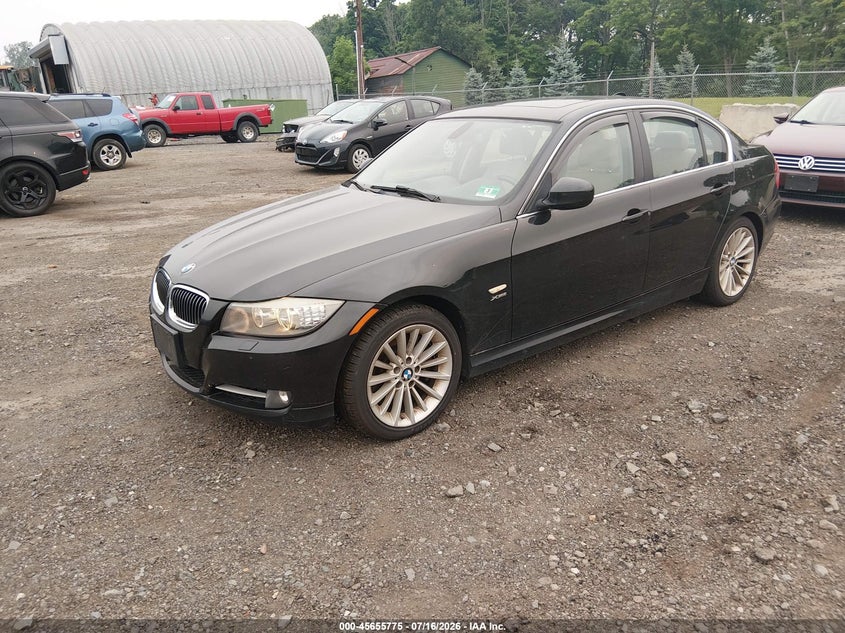 2011 BMW 3 series VIN WBAPL5C55BA920131 IAAI salvage auction — NORMAL WEAR, Clear (New Jersey), sold $650 on 2026-07-23 (photo 2)
