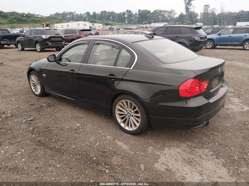 2011 BMW 3 series VIN WBAPL5C55BA920131 IAAI salvage auction — NORMAL WEAR, Clear (New Jersey), sold $650 on 2026-07-23 (photo 3)