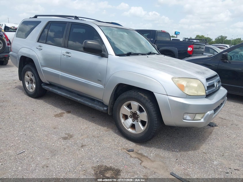 2005 Toyota 4runner VIN JTEZU14RX58040634 IAAI salvage auction — REAR END, Original (Texas), sold $25 on 2026-07-22 (photo 1)