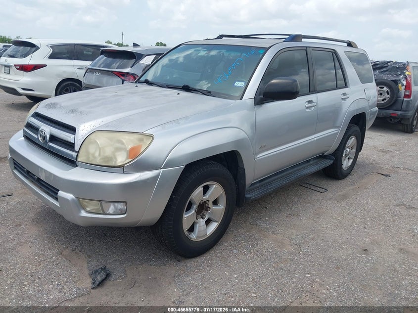 2005 Toyota 4runner VIN JTEZU14RX58040634 IAAI salvage auction — REAR END, Original (Texas), sold $25 on 2026-07-22 (photo 2)