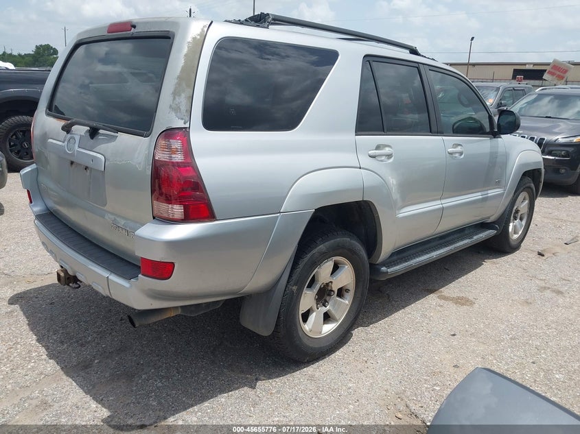 2005 Toyota 4runner VIN JTEZU14RX58040634 IAAI salvage auction — REAR END, Original (Texas), sold $25 on 2026-07-22 (photo 4)