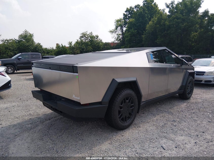 2024 Tesla Cybertruck VIN 7G2CEHED2RA016671 IAAI salvage auction — ELECTRICAL, Wait Title, sold $36,250 on 2026-08-25 (photo 4)