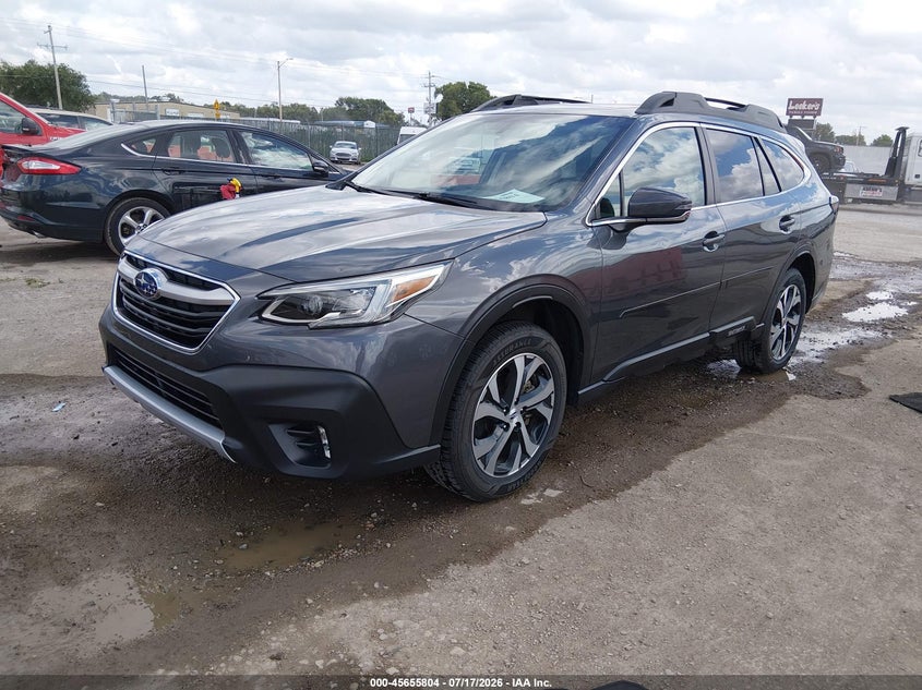 2022 Subaru Outback VIN 4S4BTANC6N3144257 IAAI salvage auction — HAIL, Salvage Title, sold $13,050 on 2026-08-21 (photo 2)