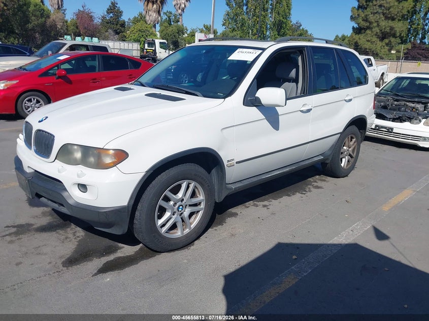 2005 BMW X5 VIN 5UXFA13545LY11292 IAAI salvage auction — NORMAL WEAR, Clear - Dealer Only (California), sold $25 on 2026-07-29 (photo 2)