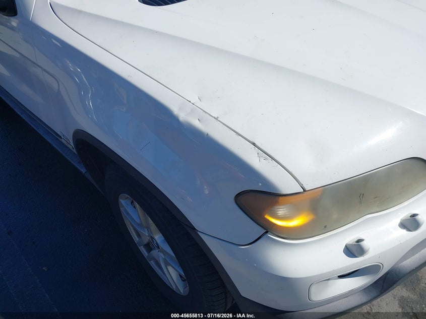 2005 BMW X5 VIN 5UXFA13545LY11292 IAAI salvage auction — NORMAL WEAR, Clear - Dealer Only (California), sold $25 on 2026-07-29 (photo 6)
