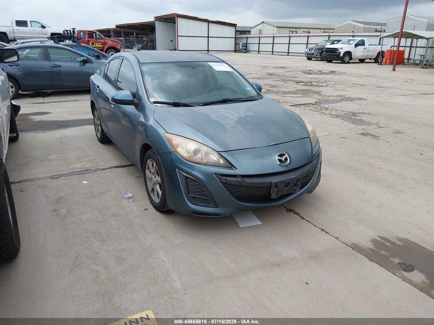 2011 Mazda 3 VIN JM1BL1VF8B1485679 IAAI salvage auction — NORMAL WEAR, Original (Texas), sold $250 on 2026-07-28 (photo 1)