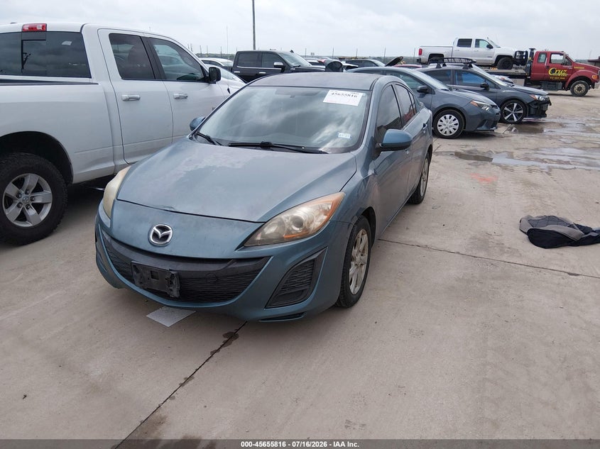 2011 Mazda 3 VIN JM1BL1VF8B1485679 IAAI salvage auction — NORMAL WEAR, Original (Texas), sold $250 on 2026-07-28 (photo 2)