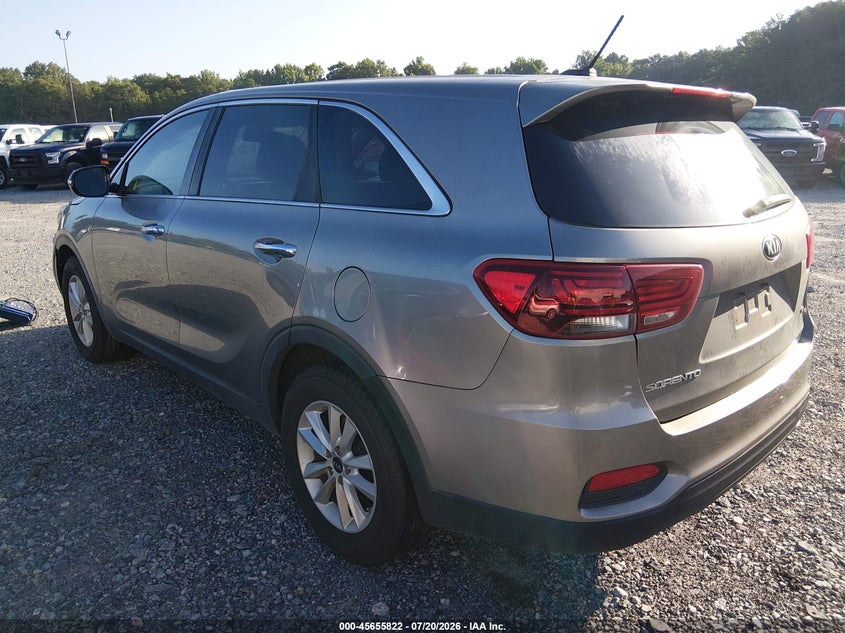 2019 Kia Sorento VIN 5XYPG4A51KG482258 IAAI salvage auction — NORMAL WEAR, Clear (Georgia), sold $1,050 on 2026-07-29 (photo 3)