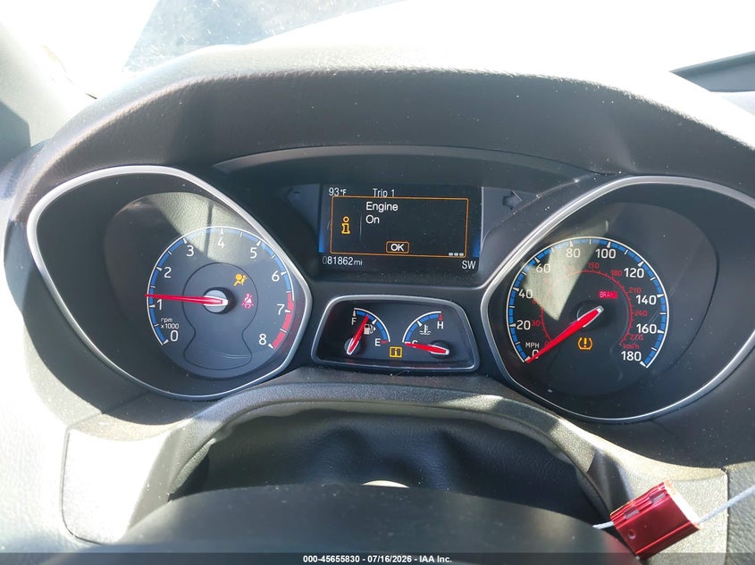 2016 Ford Focus rs VIN WF0DP3TH1G4116050 IAAI salvage auction — FRONT END, Salvage Title, sold $4,050 on 2026-08-09 (photo 7)