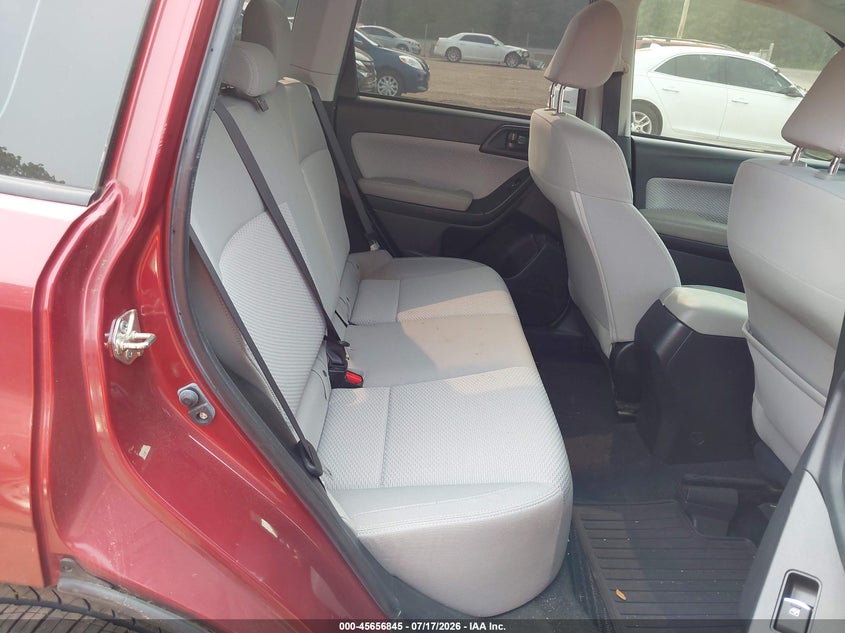 2017 Subaru Forester VIN JF2SJABC0HH556584 IAAI salvage auction — NORMAL WEAR, Clear (Maryland), sold $1,325 on 2026-07-29 (photo 8)