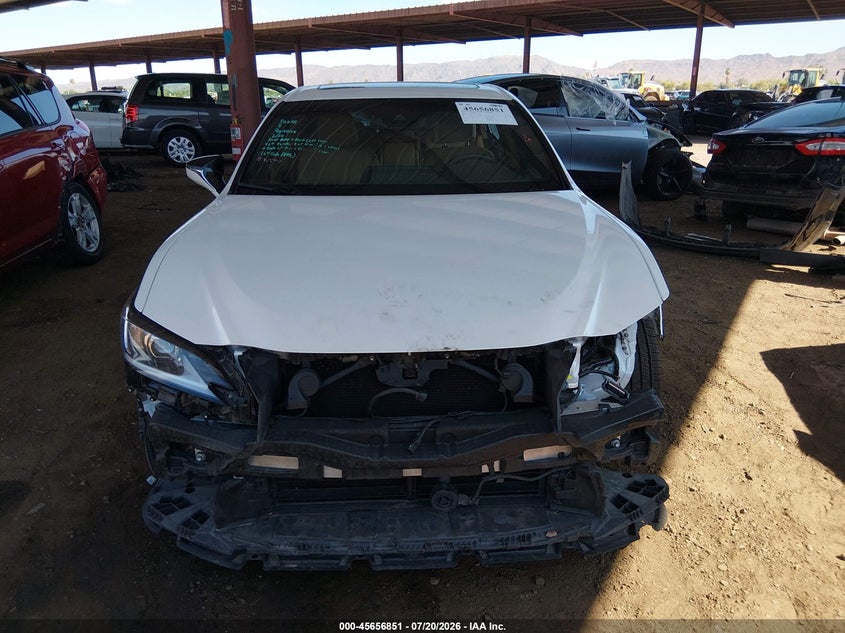 2022 Lexus ES VIN 58ADA1C13NU013922 IAAI salvage auction — FRONT & REAR, Salvage Title, sold $12,700 on 2026-08-25 (photo 6)