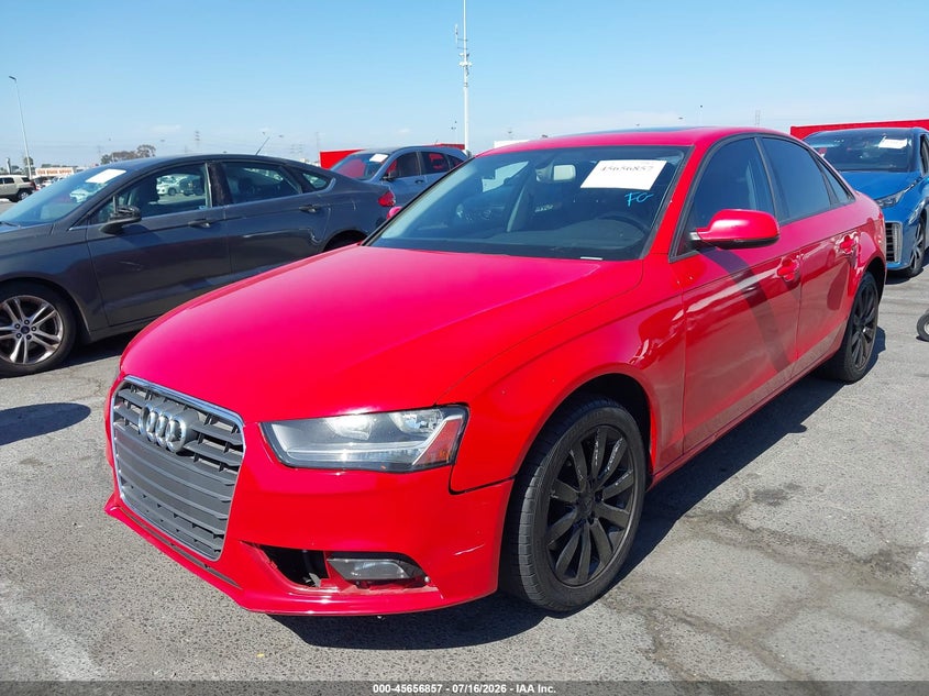 2014 Audi A4 VIN WAUAFAFLXEN008365 IAAI salvage auction — NORMAL WEAR, Clear - Dealer Only (California), sold $100 on 2026-07-23 (photo 6)