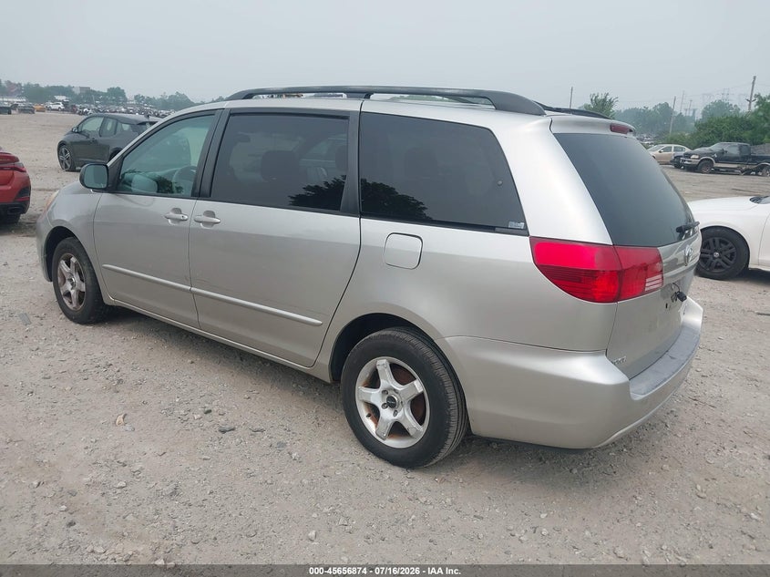 2005 Toyota Sienna VIN 5TDZA23CX5S271934 IAAI salvage auction — NORMAL WEAR, Clear (Pennsylvania), sold $25 on 2026-07-24 (photo 3)