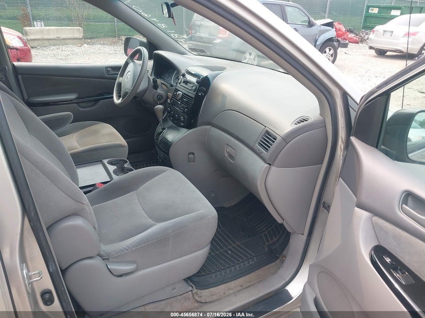 2005 Toyota Sienna VIN 5TDZA23CX5S271934 IAAI salvage auction — NORMAL WEAR, Clear (Pennsylvania), sold $25 on 2026-07-24 (photo 5)