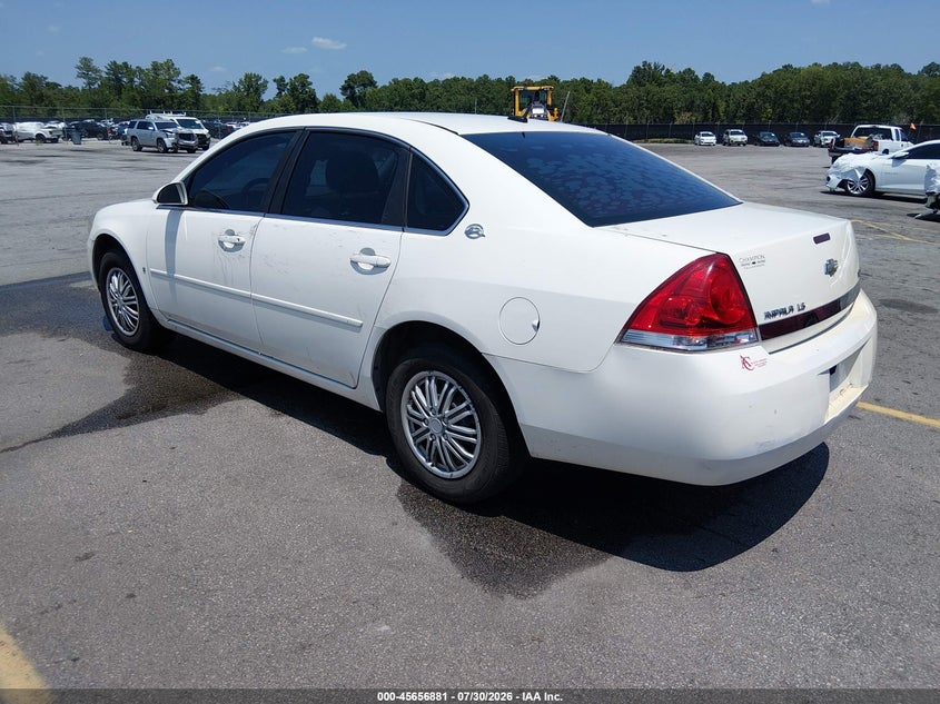 2008 Chevrolet Impala VIN 2G1WB58K989242528 IAAI salvage auction — NORMAL WEAR, Repossession Paperwork (Georgia), sold $350 on 2026-08-19 (photo 3)