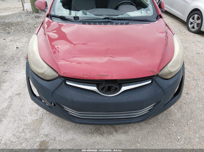 2014 Hyundai Elantra VIN KMHDH6AH6EU026101 IAAI salvage auction — NORMAL WEAR, Clear (Pennsylvania), sold $25 on 2026-07-28 (photo 6)