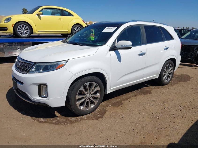 2015 Kia Sorento VIN 5XYKW4A72FG649117 IAAI salvage auction — NORMAL WEAR, Clear - Dealer Only (California), sold $1,300 on 2026-07-29 (photo 2)