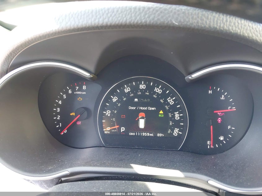 2015 Kia Sorento VIN 5XYKW4A72FG649117 IAAI salvage auction — NORMAL WEAR, Clear - Dealer Only (California), sold $1,300 on 2026-07-29 (photo 7)